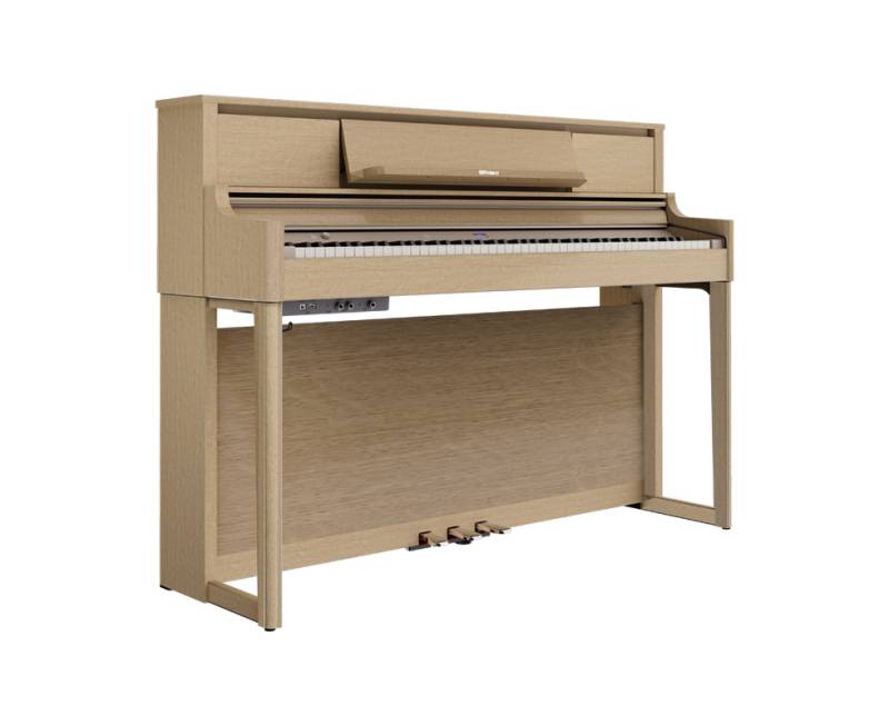 Piano numérique Roland modèle LX-5 en finition chêne clair à Montpellier