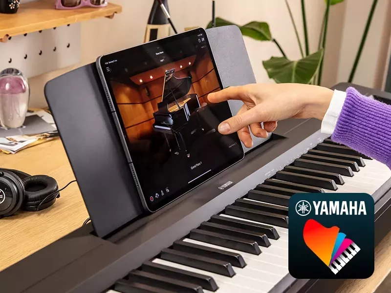 Application smart pianist compatible avec le piano numérique Yamaha modèle P145