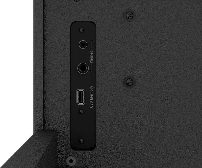 Connectique du piano numérique meublé Roland modèle RP107