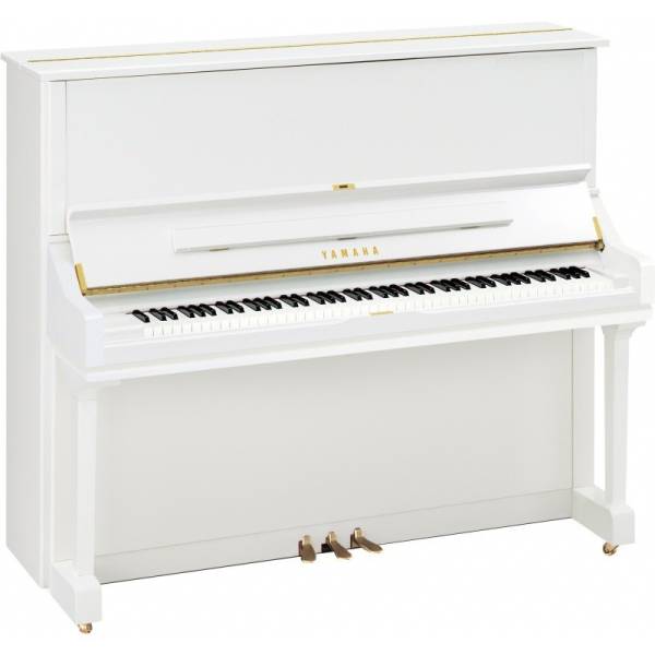 Piano droit Yamaha modèle U3 neuf blanc brillant