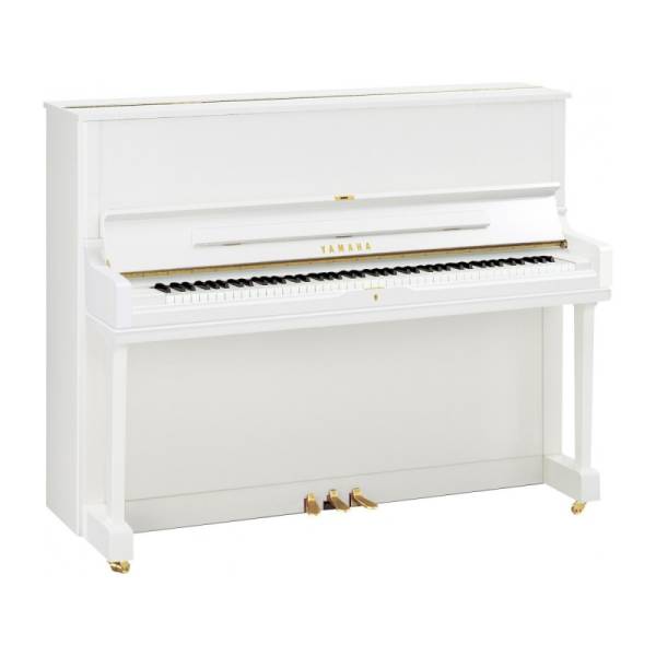 Piano droit Yamaha modèle YUS1 neuf blanc brillant